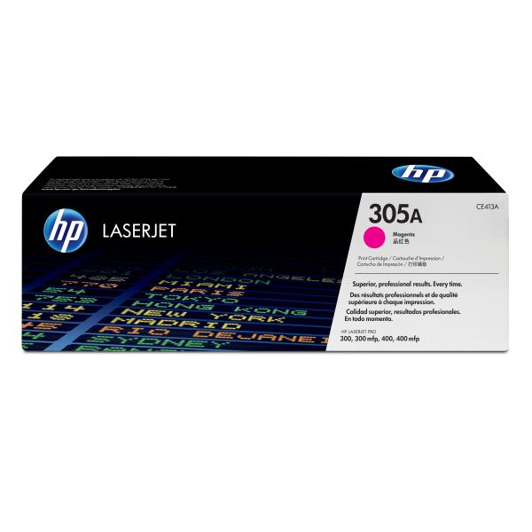 HP 305A originele magenta LaserJet tonercartridge (CE464)
