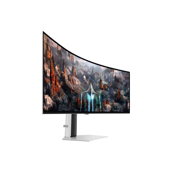 Samsung Odyssey LS49CG934SUXEN computer monitor 124,5 cm (49") 5120 x 1440 Pixels DQHD OLED Zilver (LS49CG934SUXEN)