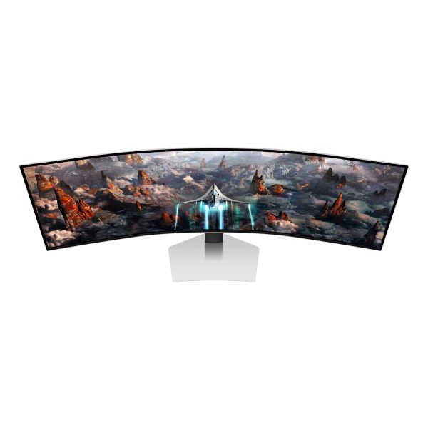 Samsung Odyssey LS49CG934SUXEN computer monitor 124,5 cm (49") 5120 x 1440 Pixels DQHD OLED Zilver (LS49CG934SUXEN)