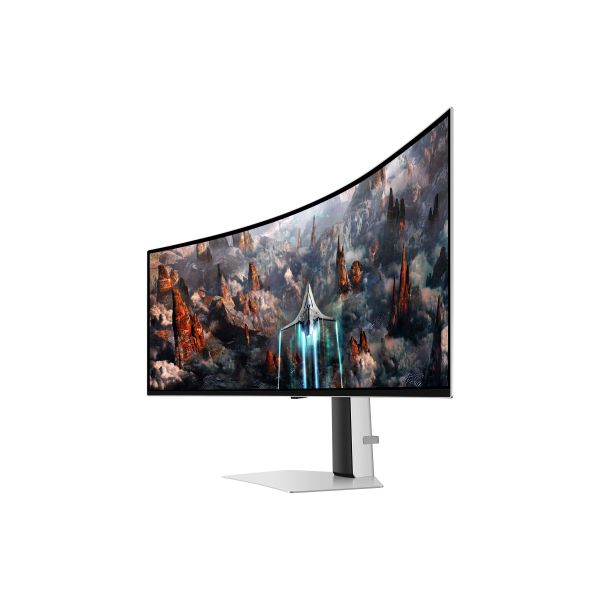 Samsung Odyssey LS49CG934SUXEN computer monitor 124,5 cm (49") 5120 x 1440 Pixels DQHD OLED Zilver (LS49CG934SUXEN)