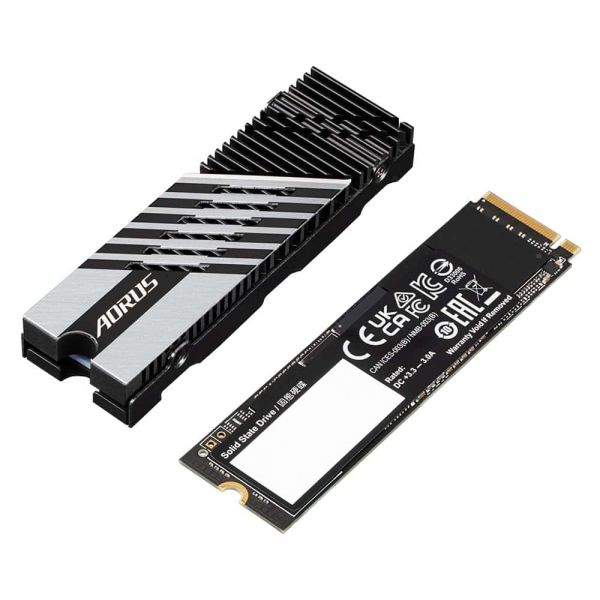 Gigabyte AORUS Gen4 7300 SSD 2TB M.2 PCI Express 4.0 3D TLC NAND NVMe (AG4732TB)
