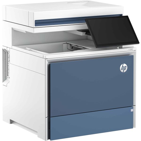 HP Color LaserJet Enterprise Flow MFP 5800zf-printer, Printen, kopiëren, scannen, faxen, Automatische documentinvoer; optionele high-capacity laden; Touchscreen; TerraJet-cartridge (58R10A)
