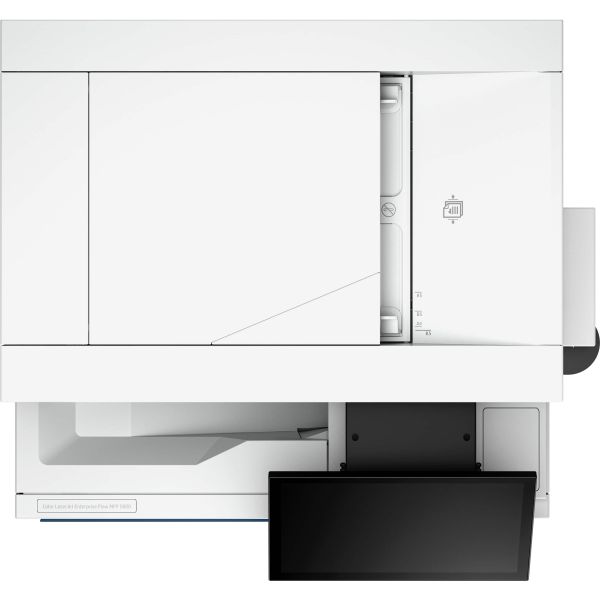 HP Color LaserJet Enterprise Flow MFP 5800zf-printer, Printen, kopiëren, scannen, faxen, Automatische documentinvoer; optionele high-capacity laden; Touchscreen; TerraJet-cartridge (58R10A)