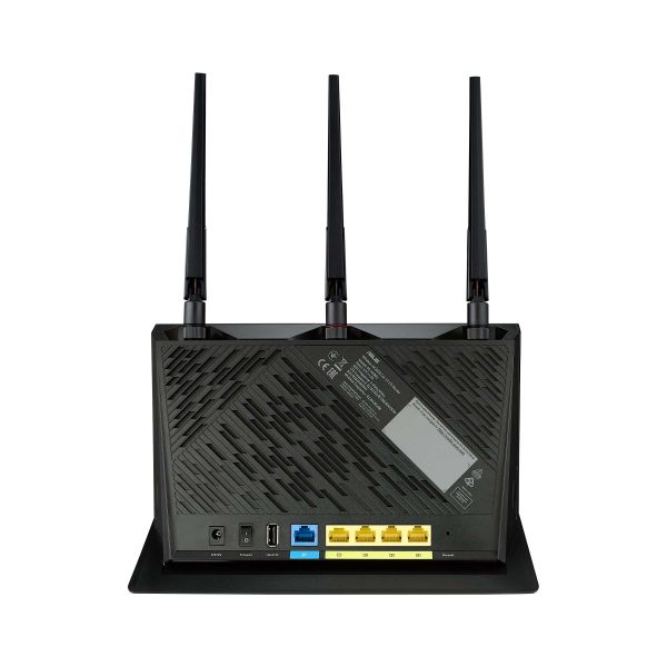 ASUS 4G-AC86U draadloze router Gigabit Ethernet Dual-band (2.4 GHz / 5 GHz) Zwart (4G-AC86U) ASUS 4G-AC86U draadloze router Gigabit Ethernet Dual-band (2.4 GHz / 5 GHz) Zwart (4G-AC86U)