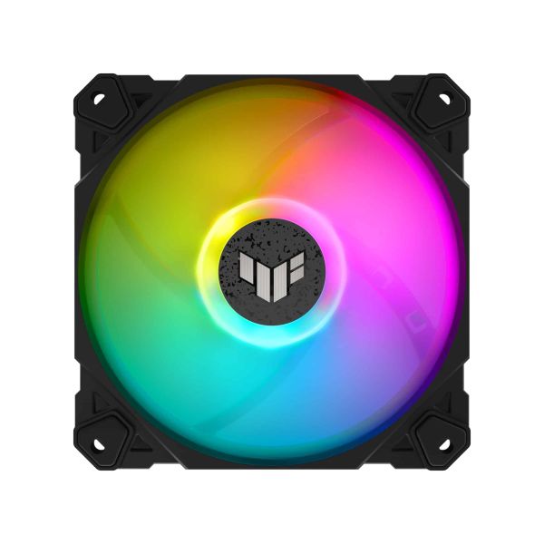 ASUS TUF Gaming TF120 ARGB Fan - Triple Fan Kit with ARGB Controller Computer behuizing Luchtkoeler 12 cm Zwart (90DA0030-B09030)