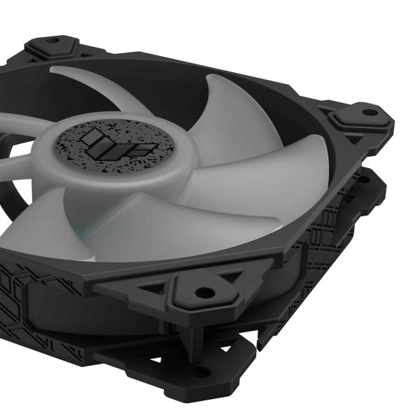 ASUS TUF Gaming TF120 ARGB Fan - Triple Fan Kit with ARGB Controller Computer behuizing Luchtkoeler 12 cm Zwart (90DA0030-B09030)