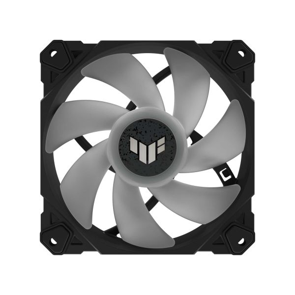 ASUS TUF Gaming TF120 ARGB Fan - Triple Fan Kit with ARGB Controller Computer behuizing Luchtkoeler 12 cm Zwart (90DA0030-B09030)