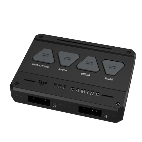 ASUS TUF Gaming TF120 ARGB Fan - Triple Fan Kit with ARGB Controller Computer behuizing Luchtkoeler 12 cm Zwart (90DA0030-B09030)