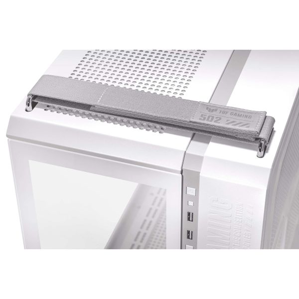 ASUS TUF Gaming GT502 Midi Tower Wit (90DC0093-B09010)