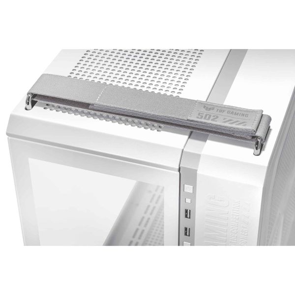 ASUS TUF Gaming GT502 Midi Tower Wit (90DC0093-B09010)