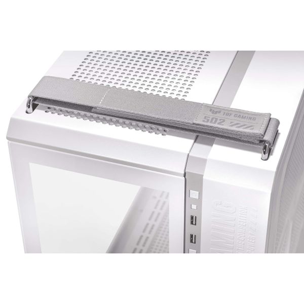 ASUS TUF Gaming GT502 Midi Tower Wit (90DC0093-B09010)