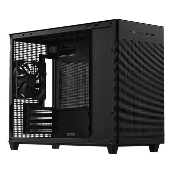 ASUS PRIME AP201 MicroATX Mini Tower Zwart (90DC00G0-B39000)