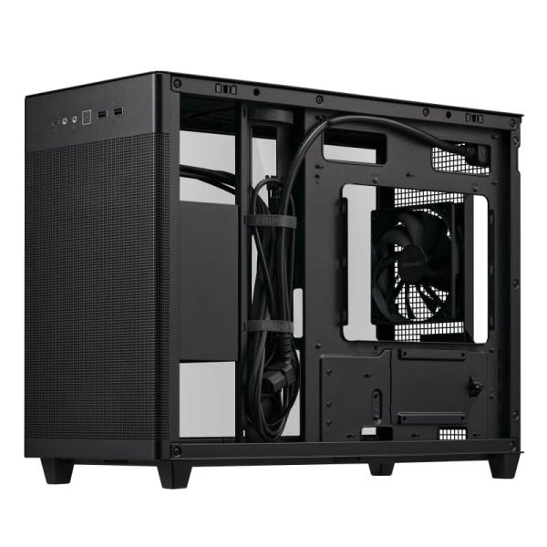 ASUS AP201 PRIME CASE TG Mini Tower Zwart (90DC00G0-B39010)