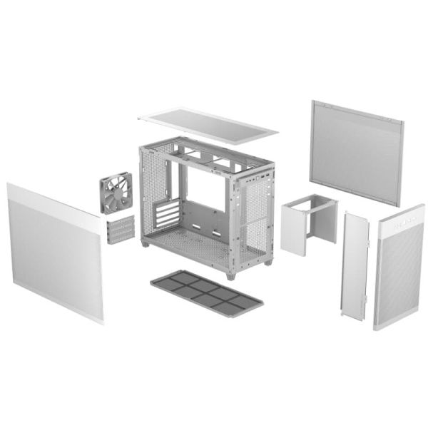 ASUS Prime AP201 MicroATX Mini Tower Wit (90DC00G3-B39000)