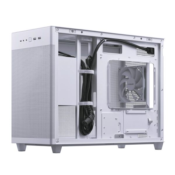 ASUS Prime AP201 MicroATX Mini Tower Wit (90DC00G3-B39000) ASUS Prime AP201 MicroATX Mini Tower Wit (90DC00G3-B39000)