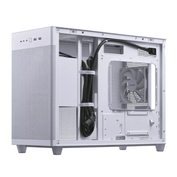 ASUS AP201 PRIME CASE TG WHITE Mini Tower Wit (90DC00G3-B39010)