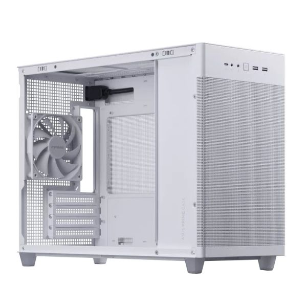ASUS AP201 PRIME CASE TG WHITE Mini Tower Wit (90DC00G3-B39010)