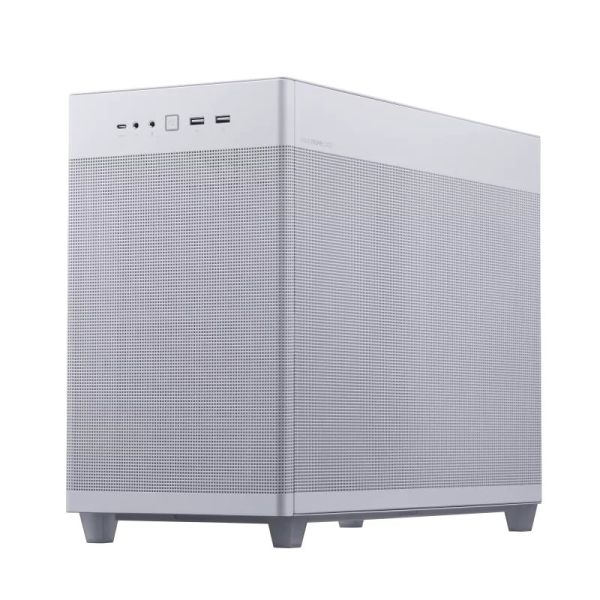 ASUS AP201 PRIME CASE TG WHITE Mini Tower Wit (90DC00G3-B39010)