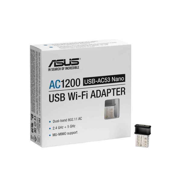 ASUS USB-AC53 Nano WLAN 867 Mbit/s (90IG03P0-BM0R10)
