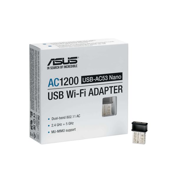 ASUS USB-AC53 Nano WLAN 867 Mbit/s (90IG03P0-BM0R10)