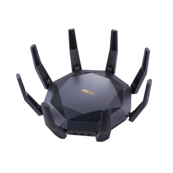 ASUS RT-AX89X AX6000 AiMesh draadloze router Ethernet Dual-band (2.4 GHz / 5 GHz) 4G Zwart (90IG04J1-BM3010)