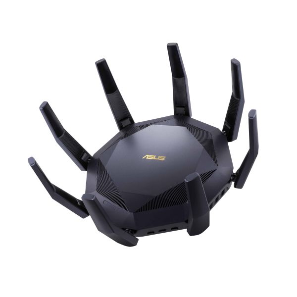 ASUS RT-AX89X AX6000 AiMesh draadloze router Ethernet Dual-band (2.4 GHz / 5 GHz) 4G Zwart (90IG04J1-BM3010)