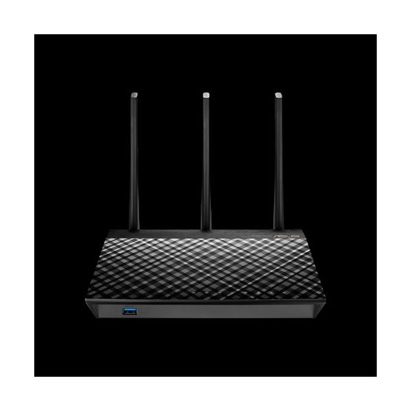 ASUS RT-AC1900U draadloze router Gigabit Ethernet Dual-band (2.4 GHz / 5 GHz) Zwart (90IG04K0-BU9000) ASUS RT-AC1900U draadloze router Gigabit Ethernet Dual-band (2.4 GHz / 5 GHz) Zwart (90IG04K0-BU9000)