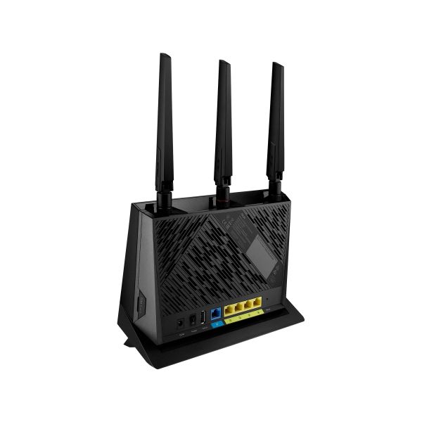 ASUS 4G-AC86U draadloze router Gigabit Ethernet Dual-band (2.4 GHz / 5 GHz) Zwart (90IG05R0-BM9100)