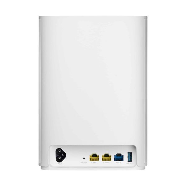 ASUS ZenWiFi AX Hybrid (XP4) Dual-band (2.4 GHz / 5 GHz) Wi-Fi 6 (802.11ax) Wit 2 Intern (90IG05T0-BM9110)