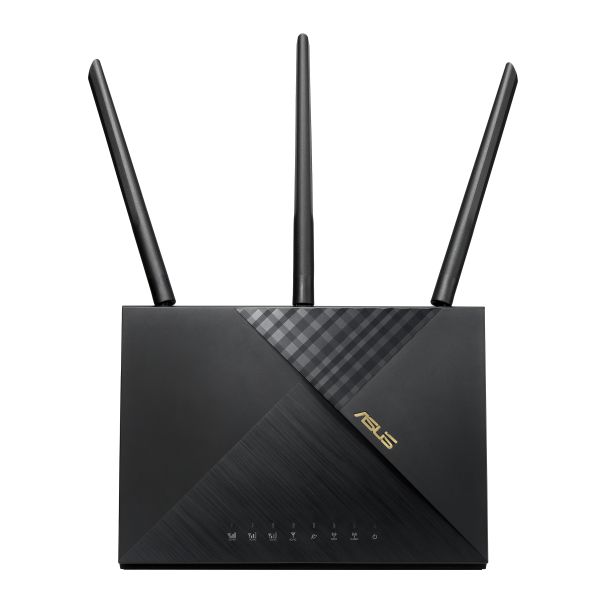 ASUS 4G-AX56 draadloze router Gigabit Ethernet Dual-band (2.4 GHz / 5 GHz) Zwart (90IG06G0-MO3110)
