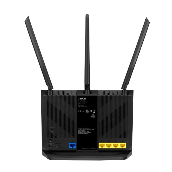 ASUS 4G-AX56 draadloze router Gigabit Ethernet Dual-band (2.4 GHz / 5 GHz) Zwart (90IG06G0-MO3110)