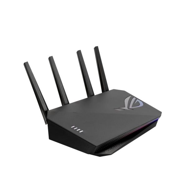 ASUS ROG STRIX GS-AX5400 draadloze router Gigabit Ethernet Dual-band (2.4 GHz / 5 GHz) Zwart (90IG06L0-MO3R10)