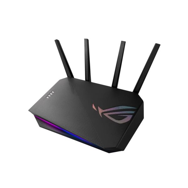 ASUS ROG STRIX GS-AX5400 draadloze router Gigabit Ethernet Dual-band (2.4 GHz / 5 GHz) Zwart (90IG06L0-MO3R10) ASUS ROG STRIX GS-AX5400 draadloze router Gigabit Ethernet Dual-band (2.4 GHz / 5 GHz) Zwart (90IG06L0-MO3R10)