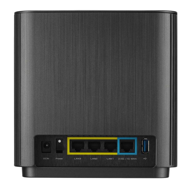 ASUS ZenWiFi AX (XT9) AX7800 2er Set Schwarz Tri-band (2.4 GHz / 5 GHz / 5 GHz) Wi-Fi 6 (802.11ax) Zwart 4 Intern (90IG0740-MO3B30)
