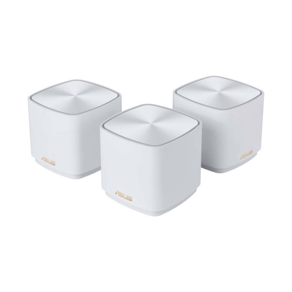 ASUS ZenWiFi XD5 (W-3-PK) Dual-band (2.4 GHz / 5 GHz) Wi-Fi 6 (802.11ax) Wit 2 Intern (90IG0750-MO3B20)