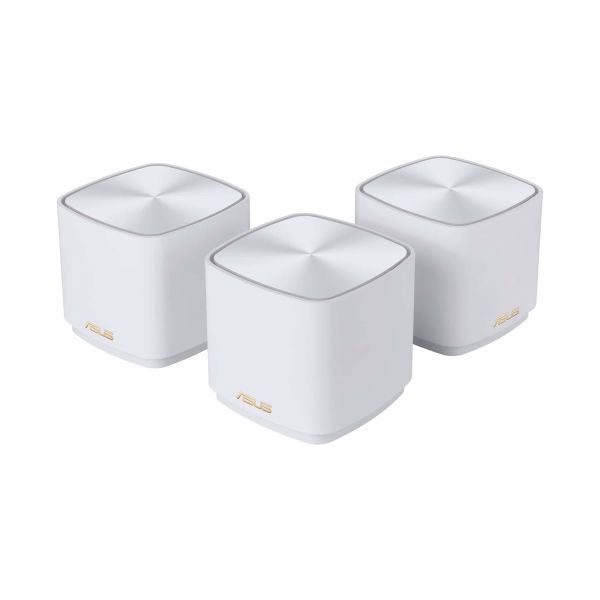 ASUS ZenWiFi XD5 (W-3-PK) Dual-band (2.4 GHz / 5 GHz) Wi-Fi 6 (802.11ax) Wit 2 Intern (90IG0750-MO3B20)