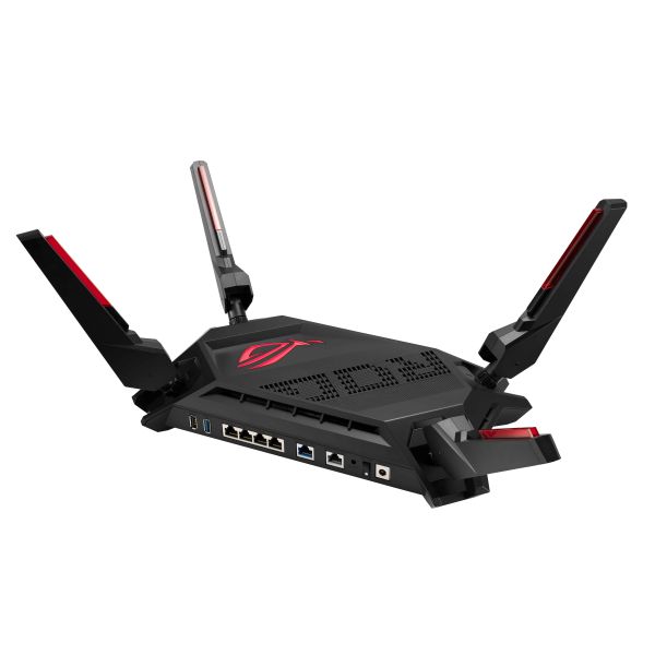 ASUS GT-AX6000 AiMesh draadloze router Gigabit Ethernet Dual-band (2.4 GHz / 5 GHz) 4G Zwart (90IG0780-MO3B00)