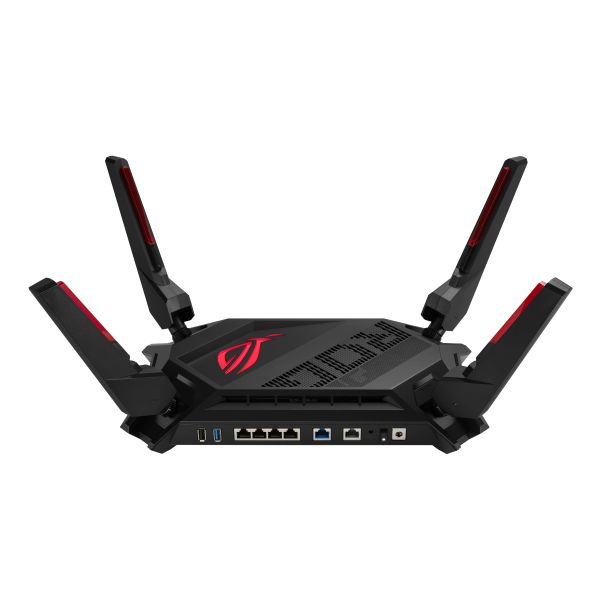 ASUS GT-AX6000 AiMesh draadloze router Gigabit Ethernet Dual-band (2.4 GHz / 5 GHz) Zwart (90IG0780-MO3B00) ASUS GT-AX6000 AiMesh draadloze router Gigabit Ethernet Dual-band (2.4 GHz / 5 GHz) Zwart (90IG0780-MO3B00)