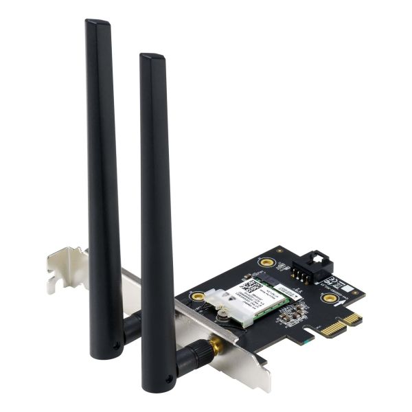 ASUS PCE-AX1800 BT5.2 Intern WLAN / Bluetooth 1775 Mbit/s (90IG07A0-MO0B00) ASUS PCE-AX1800 BT5.2 Intern WLAN / Bluetooth 1775 Mbit/s (90IG07A0-MO0B00)