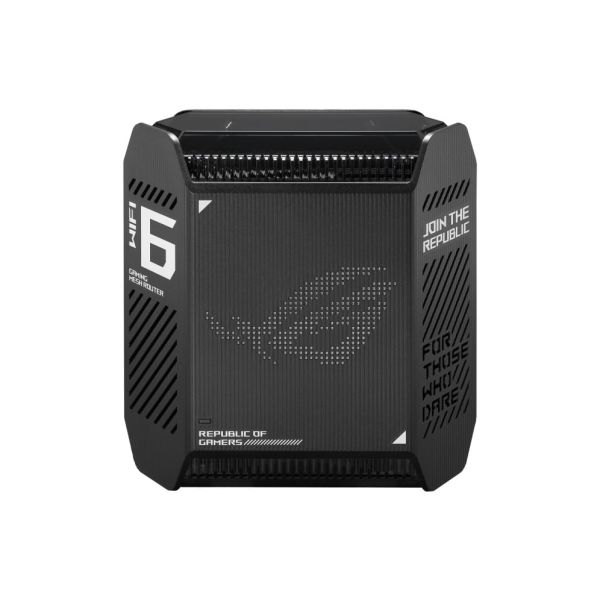 ASUS ROG Rapture GT6 AX10000 AiMesh 1 Pack Tri-band (2.4 GHz / 5 GHz / 5 GHz) Wi-Fi 6 (802.11ax) Zwart 4 Intern (90IG07F0-MU9A10)