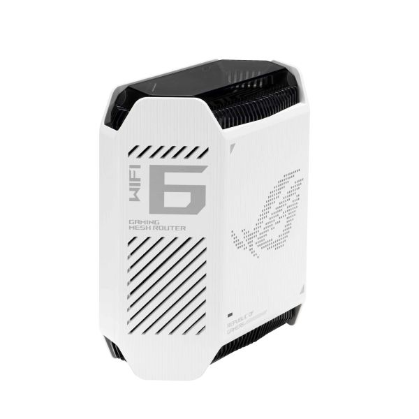 ASUS ROG Rapture GT6 Tri-band (2.4 GHz / 5 GHz / 5 GHz) Wi-Fi 6 (802.11ax) Wit 4 Intern (90IG07F0-MU9A30)