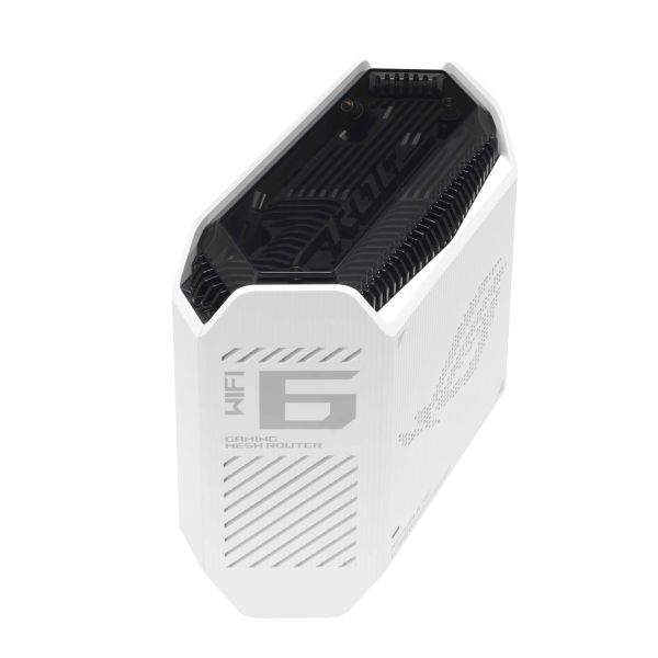 ASUS ROG Rapture GT6 Tri-band (2.4 GHz / 5 GHz / 5 GHz) Wi-Fi 6 (802.11ax) Wit 4 Intern (90IG07F0-MU9A30)