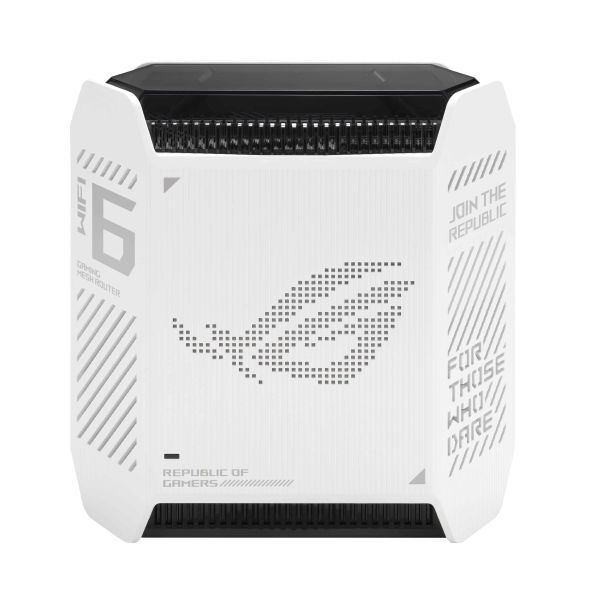 ASUS ROG Rapture GT6 Tri-band (2.4 GHz / 5 GHz / 5 GHz) Wi-Fi 6 (802.11ax) Wit 4 Intern (90IG07F0-MU9A30)