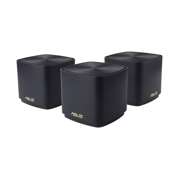 ASUS ZenWiFi XD4 Plus (B-3-PK) Dual-band (2.4 GHz / 5 GHz) Wi-Fi 6 (802.11ax) Zwart 2 Intern (90IG07M0-MO3C50)
