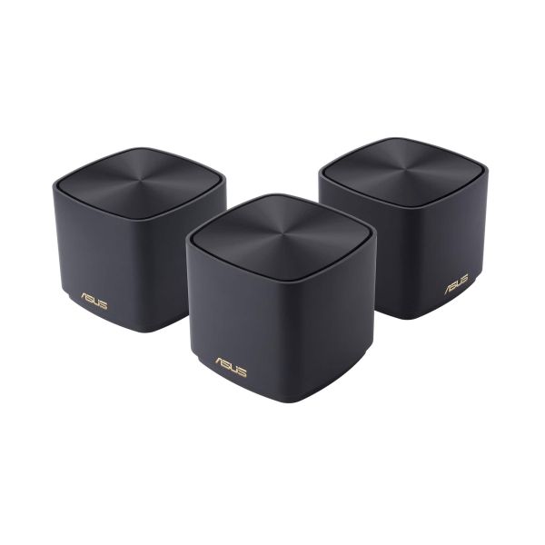 ASUS ZenWiFi XD4 Plus (B-3-PK) Dual-band (2.4 GHz / 5 GHz) Wi-Fi 6 (802.11ax) Zwart 2 Intern (90IG07M0-MO3C50)