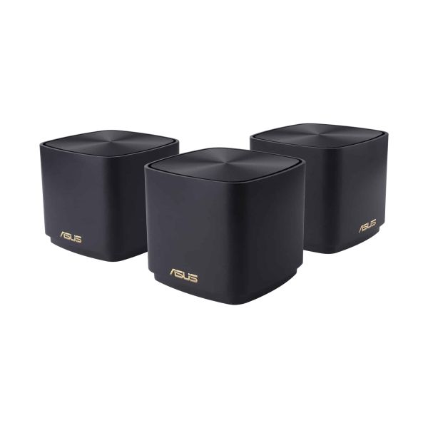ASUS ZenWiFi XD4 Plus (B-3-PK) Dual-band (2.4 GHz / 5 GHz) Wi-Fi 6 (802.11ax) Zwart 2 Intern (90IG07M0-MO3C50)