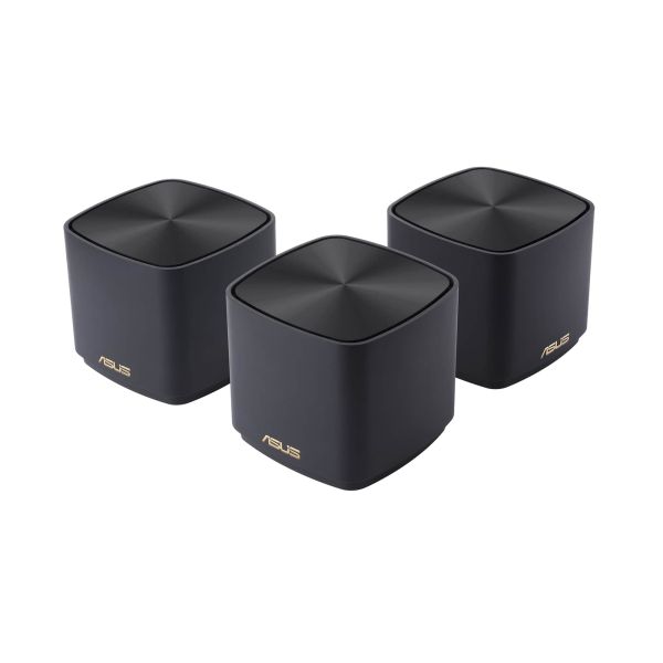 ASUS ZenWiFi XD4 Plus (B-3-PK) Dual-band (2.4 GHz / 5 GHz) Wi-Fi 6 (802.11ax) Zwart 2 Intern (90IG07M0-MO3C50)