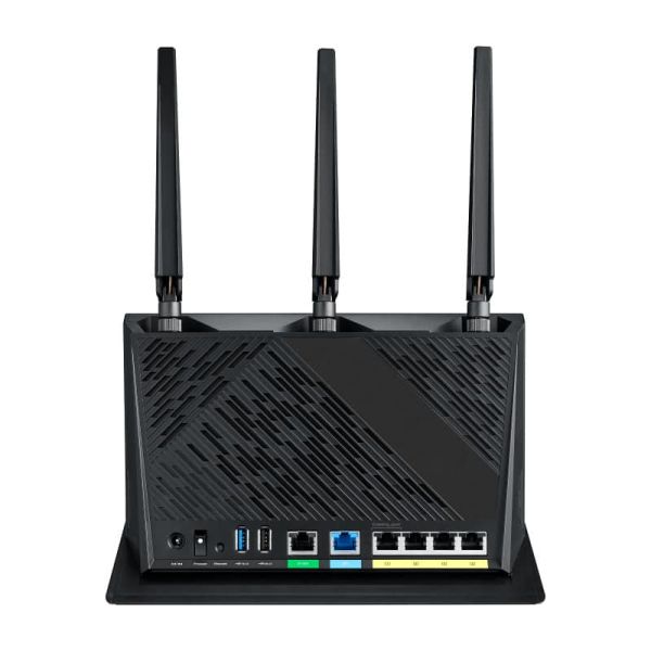 ASUS RT-AX86U Pro draadloze router Gigabit Ethernet Dual-band (2.4 GHz / 5 GHz) Zwart (90IG07N0-MO3B00)