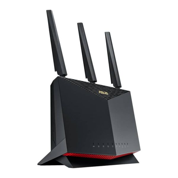 ASUS RT-AX86U Pro draadloze router Gigabit Ethernet Dual-band (2.4 GHz / 5 GHz) Zwart (90IG07N0-MO3B00)