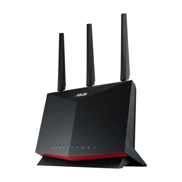 ASUS RT-AX86U Pro draadloze router Gigabit Ethernet Dual-band (2.4 GHz / 5 GHz) Zwart (90IG07N0-MO3B00)